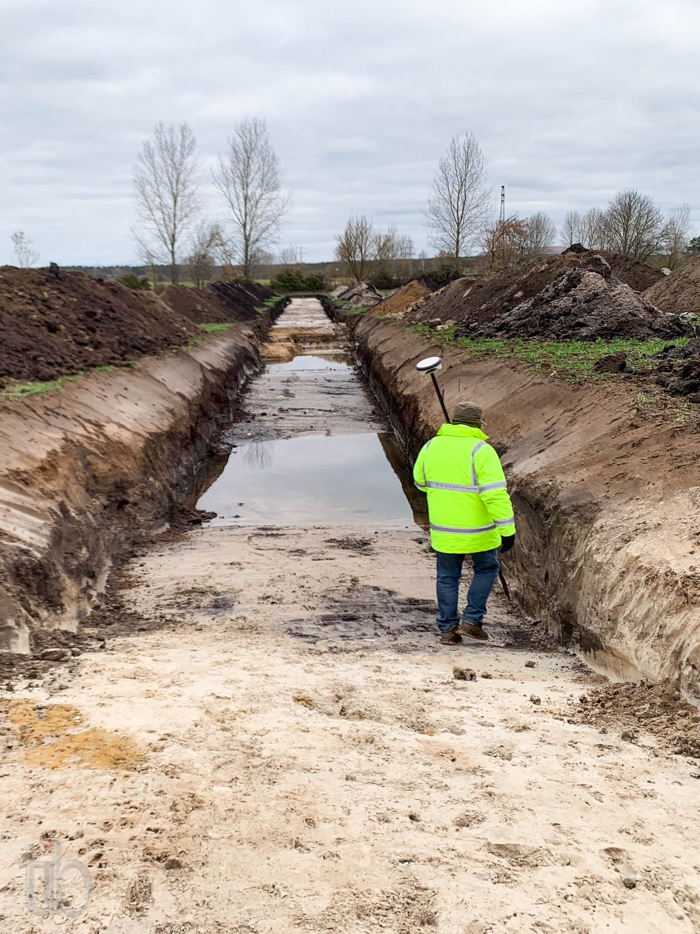 Gummisteifel oder von oben - auch schwer