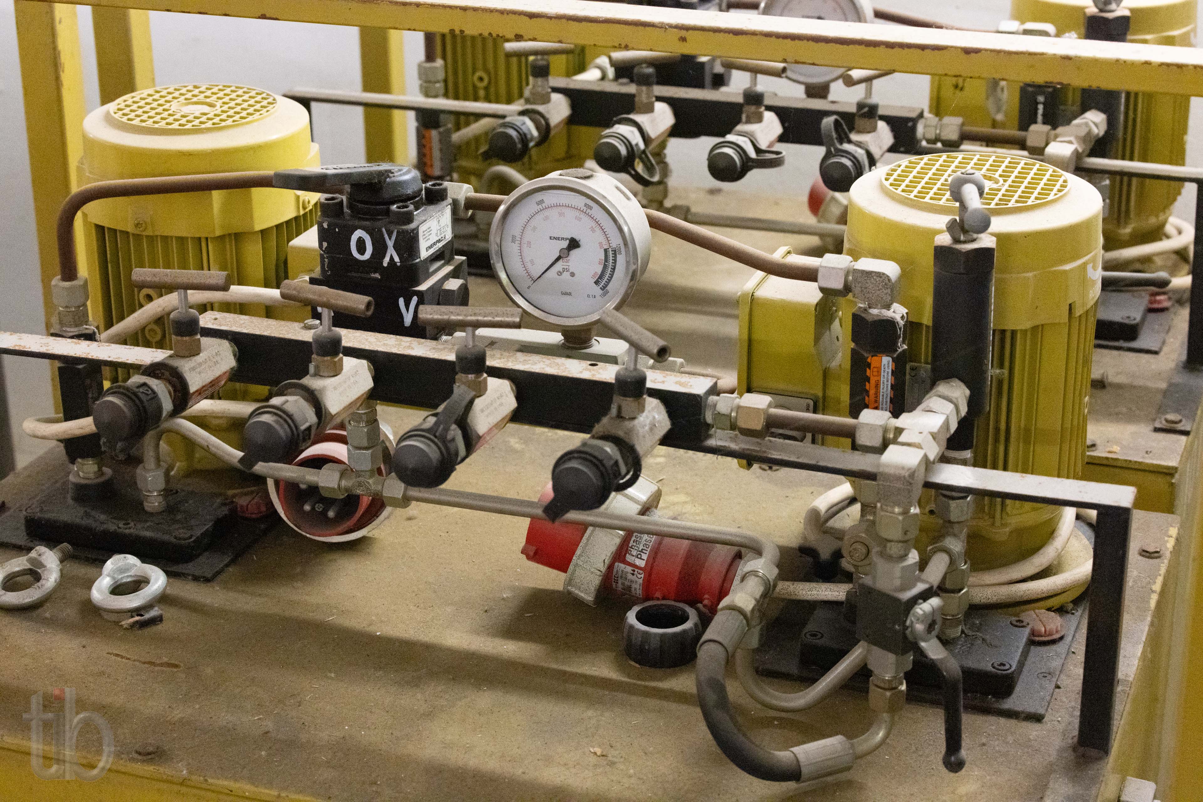 Hydraulikpumpen für Lagerpressen